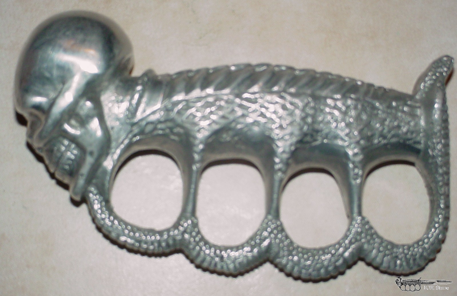 E. W. Stone, Sr. WWII Skull & Cobra Knuckles 