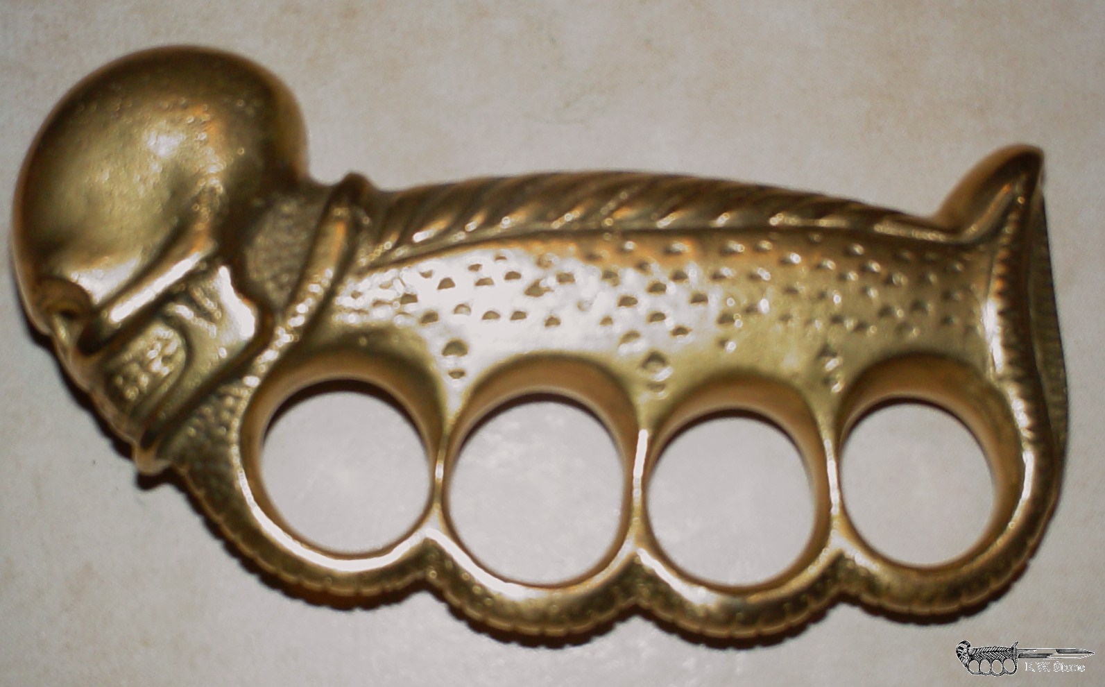 E. W. Stone, Sr. Pre-War 1st Pattern Prototype Brass Knuckles